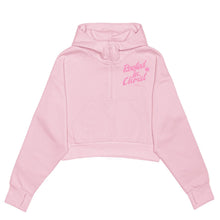 Load image into Gallery viewer, Just a Girl Oversized Cropped Hoodie