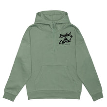 Load image into Gallery viewer, ROOTED IN CHRIST Oversized Half Zip Hoodie
